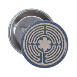 Neo Mediaeval Labyrinth Buttons