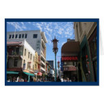 Neon Buddha San Francisco Note or Greeting Card