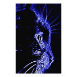 Neon Cat Stationery Paper