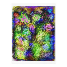 Neon Lilacs Invitations