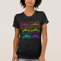 Neon Mix Tapes T Shirt