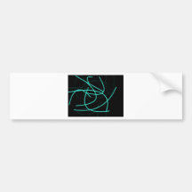 Neon Strings.PNG Bumper Stickers