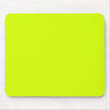 Neon Yellow, High Visibility Mouse Pad
