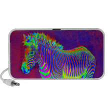 neon zebra speaker