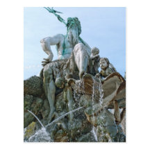 Neptune Fountain in Berlin Post Cards