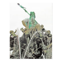 Neptunes Fountain, Alexanderplatz, Berlin (n6norm) Postcards