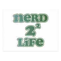 Nerd 4 Life Post Card