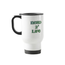 Nerd 4 Life Squared Coffee Mug