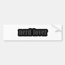 nerd bumper stickers