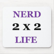 Nerd full mouse pad