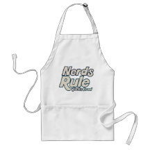 Nerds Rule Jocks Drool Aprons