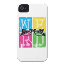 Nerd's Spectacle iPhone 4 Cases