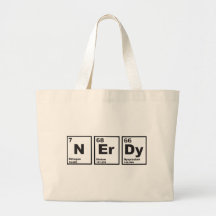 Nerdy Elements Tote Bag