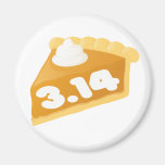 Nerdy Pi Fridge Magnet