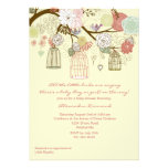 Nesting Floral Baby Shower Invitation