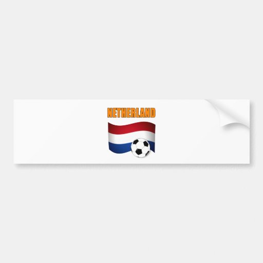 netherland soccer football world cup 2010 bumper sticker