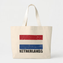 Netherlands Vintage Flag Bags