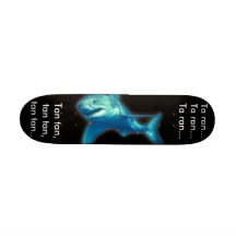 netxtremejawsdesignskb skate board deck