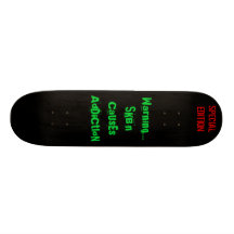 netxtremewarningdesign custom skateboard