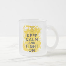 Neuroblastoma Keep Calm and Fight On.png Mug