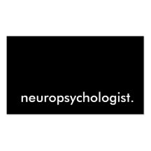 neuropsychologist. business cards