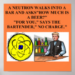 neutron physics joke print