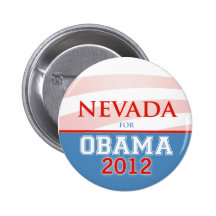 NEVADA for Obama 2012 Pinback Button