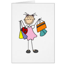 Never Enough Bags Shopping Card