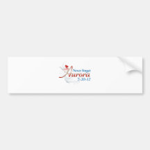 Never Forget Aurora copy.png Bumper Sticker