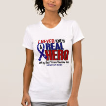 Never Knew A Hero 2 Best Friend (Support Our Troop T-shirts