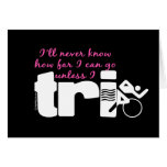Never Know Unless I TrI - Script Greeting Cards