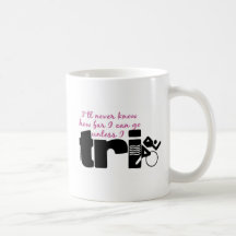 Never Know Unless I TrI - Script Mugs