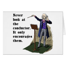 Never Look at the Conductor Cards