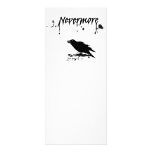 Nevermore Full Color Rack Card