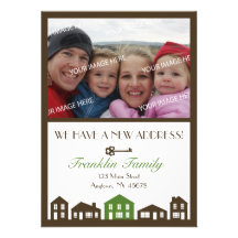 New Address Announcement Card