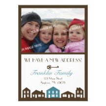 New Address Announcement Card