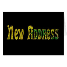 New Address Cards