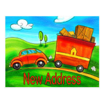 New Address Postcard