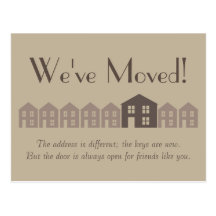 New Address Postcard