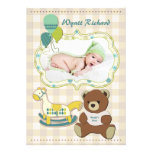New Arrival Photo Birth Announcement