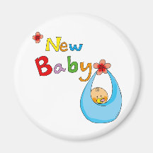 New baby (boy) magnets