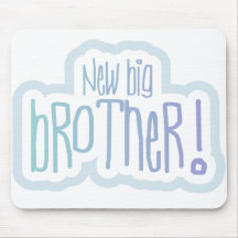New Big Brother Tshirts and Gifts Mouse Pads