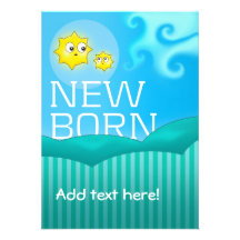 New Born Sunshine - Greeting Card