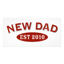 New Dad 2010 Photo Card