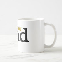 New Dad est 2011 Coffee Mug