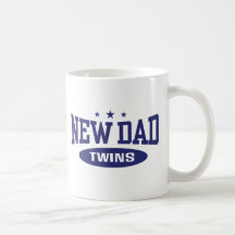 New Dad Twins Coffee Mugs