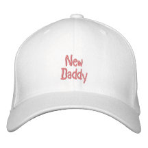 New, Daddy-Pink(Girl)-Embroidered Hat