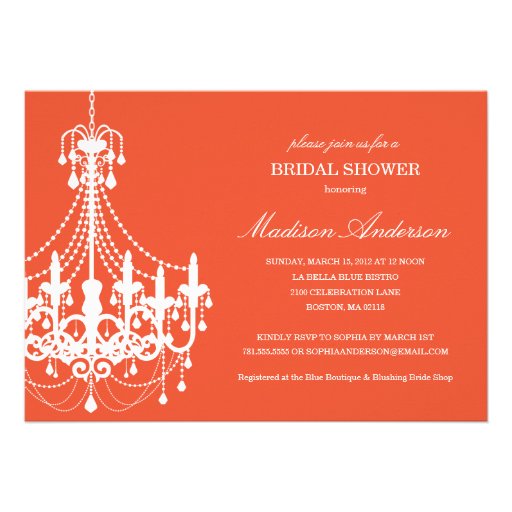 NEW ELEGANCE | BRIDAL SHOWER INVITATION