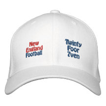 New England Football Embroidered Baseball Caps