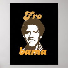 New Frobama brown Poster